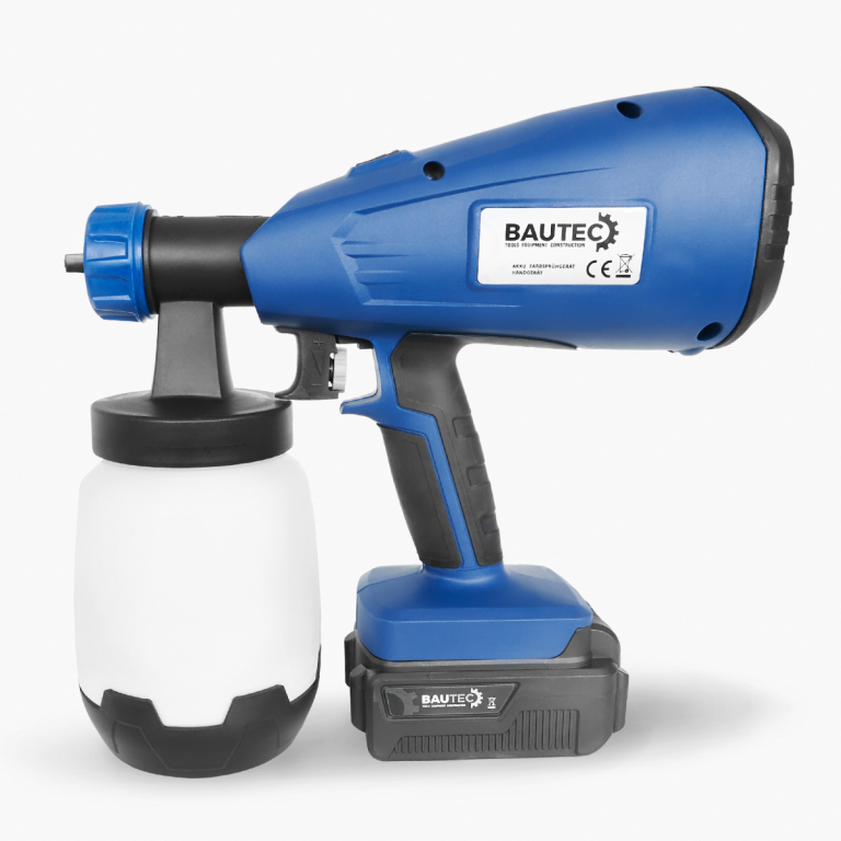 Bautec Verfspuit op accu