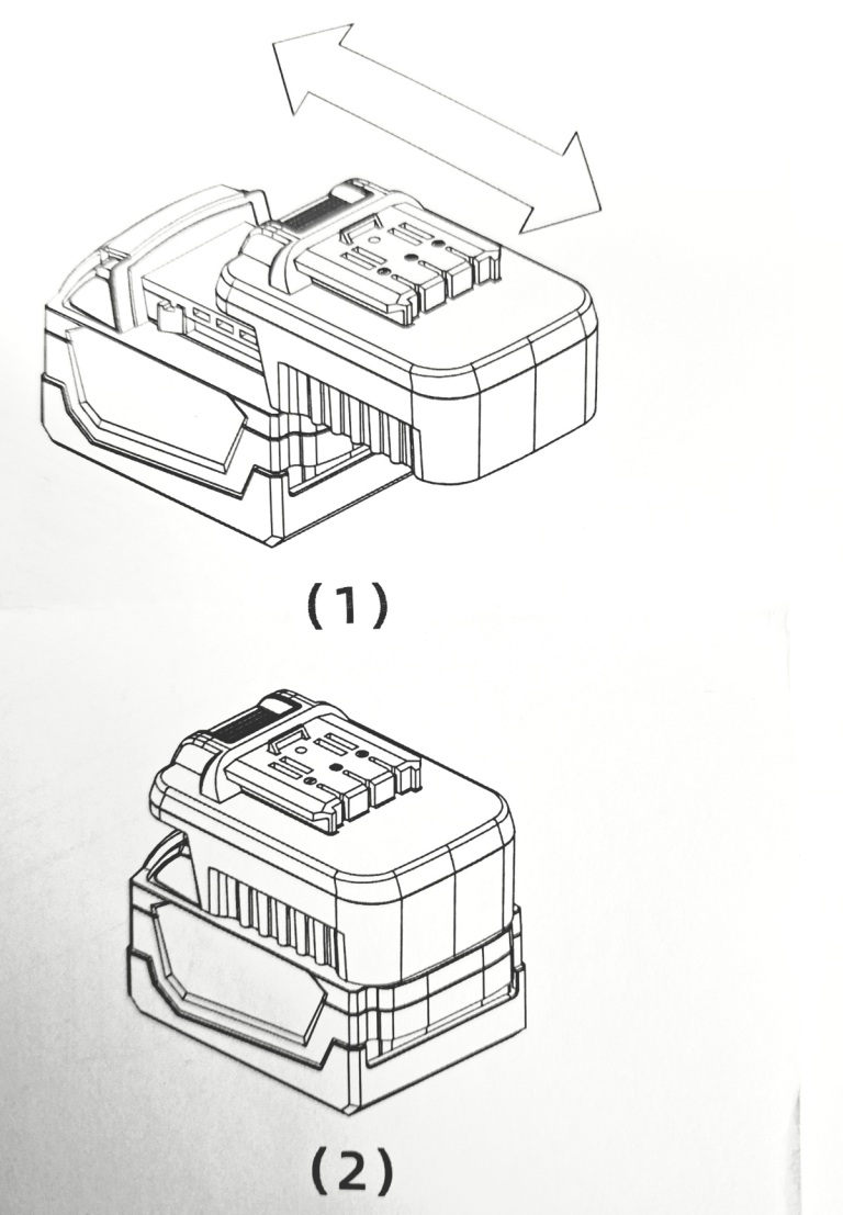 Adapter voor Accu Bosch
